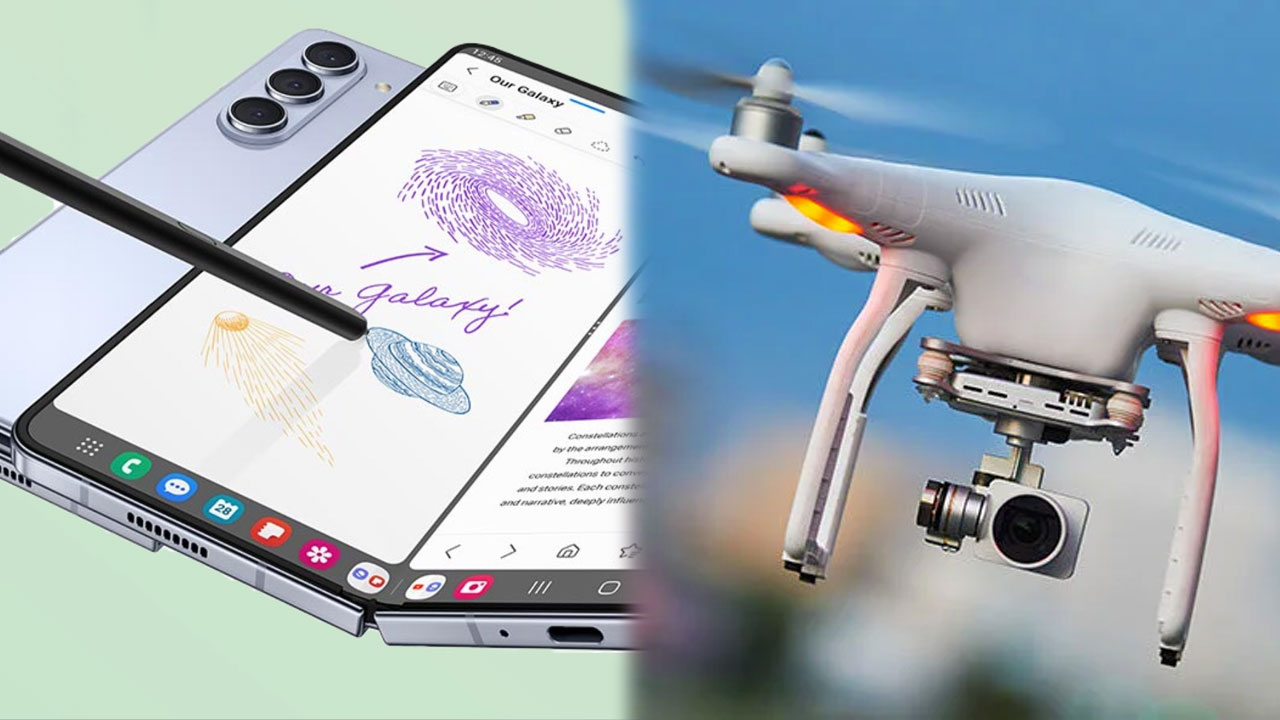 Samsung, Drone ile telefon teslimatı gerçekleştirdi!