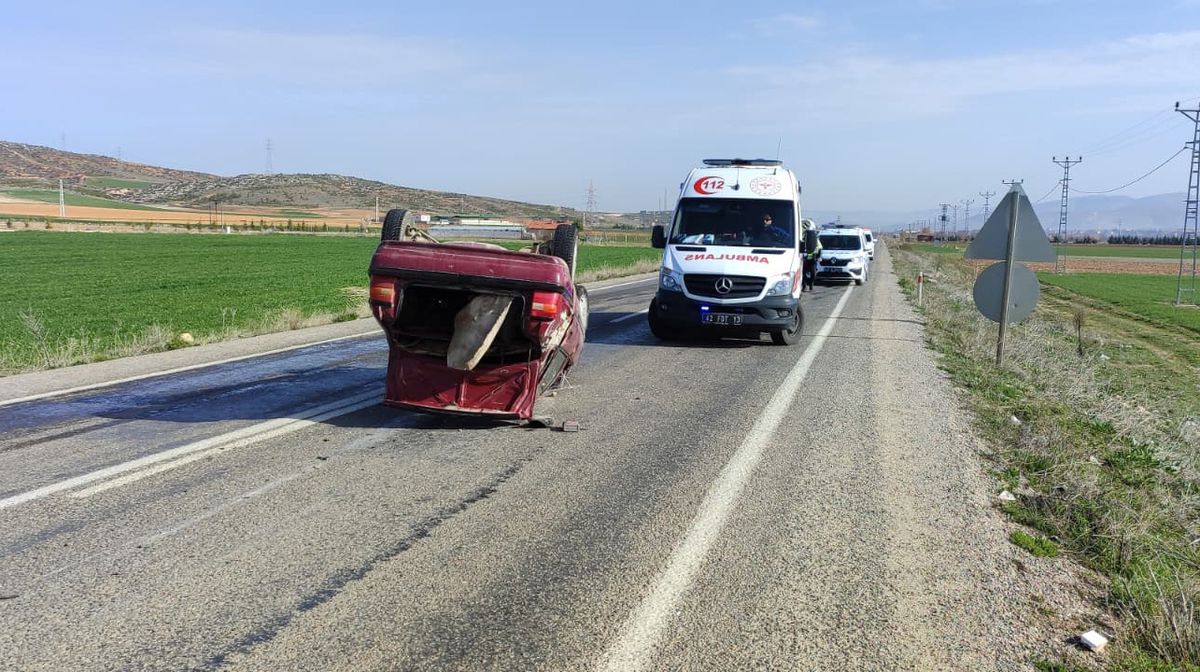 Ilgın’da Feci Otomobil Kazası: 6 Kişi Yaralandı
