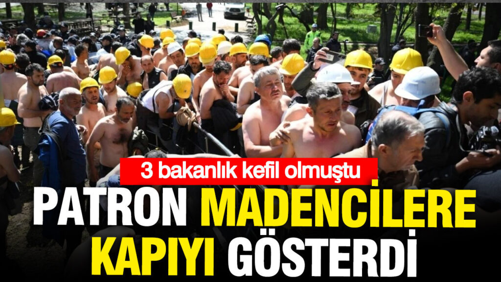 Üç Bakanlığın Müdahalesiyle Madencilere Ücretsiz İzin: Patronun Şok Kararı